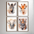 Quarteto Safari - Artista: Luiza S. Bianchi - comprar online