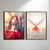 Imagem do Jesus e Espírito Santo - Artista: Luiza S. Bianchi