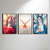 Jesus, Espírito Santo e Maria - Artista: Luiza S. Bianchi - comprar online
