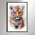 Tigre Baby I - Artista: Luiza S. Bianchi - O2 Arts Quadros Personalizados