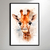 Girafa Baby I - Artista: Luiza S. Bianchi - comprar online