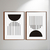Imagem do Conjunto Geometric Lines I- Artista: Luiza S. Bianchi