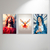 Jesus, Espírito Santo e Maria - Artista: Luiza S. Bianchi - comprar online