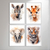 Quarteto Safari - Artista: Luiza S. Bianchi - comprar online
