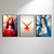 Jesus, Espírito Santo e Maria - Artista: Luiza S. Bianchi