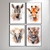 Quarteto Safari - Artista: Luiza S. Bianchi - loja online