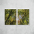 Yellow green tree díptico - comprar online