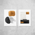 Conjunto Abstrato Black Gold - comprar online