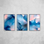 Abstract blue I - Trio - comprar online