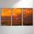 Sea Sunset II Tríptico - Artista: Marcelo Arteiro na internet