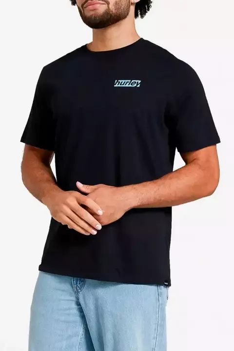 Remera Hurley Throwback Negro - comprar online