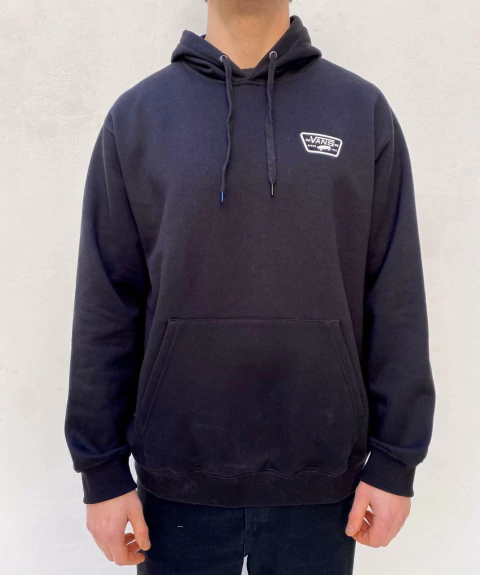 Buzo Hoodie Vans Patch Negro - comprar online
