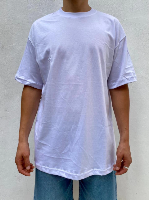 Remera Oversize Lisa Pura Vida Blanca - comprar online