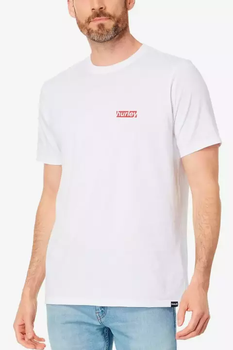 Remera Hurley Throwback Blanco - comprar online