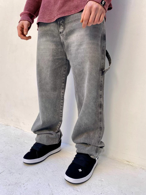 Jean Drips Worker Gris - comprar online