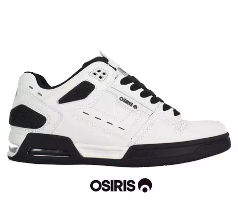 Zapatillas Osiris Peril Eggshell Black - comprar online