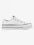 Zapatillas Converse All Star Cuero Plataforma Blanco - comprar online