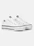 Zapatillas Converse All Star Cuero Plataforma Blanco - tienda online