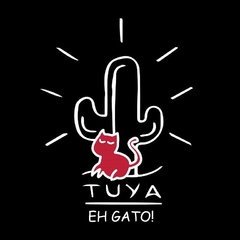 Camisa Manga Larga Eh Gato Rojo - Tienda de Camisas TUYA