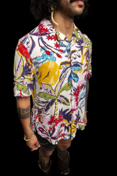 HAWAIANA DE LINO - Tuya - Tienda de Camisas Online