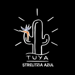 STRELITZIA AZUL - Tuya - Tienda de Camisas Online