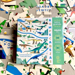 ROMPECABEZAS DINOSAURIOS DE ARGENTINA