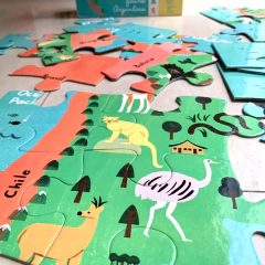 ROMPECABEZAS FAUNA ARGENTINA - Vive Libre: venta de muebles Montessori y juguetes