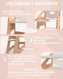 SILLA EVOLUTIVA *LINA* - tienda online