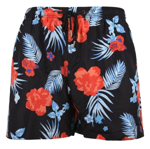 Short de baño Hojas