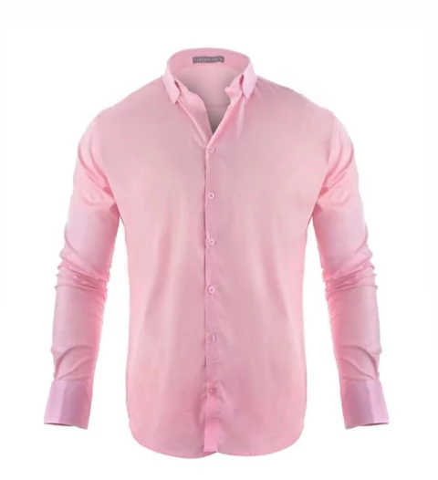 Camisa Lisa Rosa