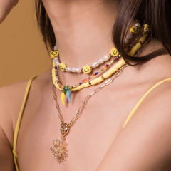 COLLAR AFRICA LEMON - comprar online