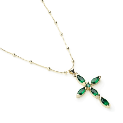 COLLAR CROIX VERDE