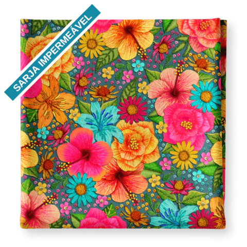 Sarja Impermeável Bordadeira Jeans - comprar online