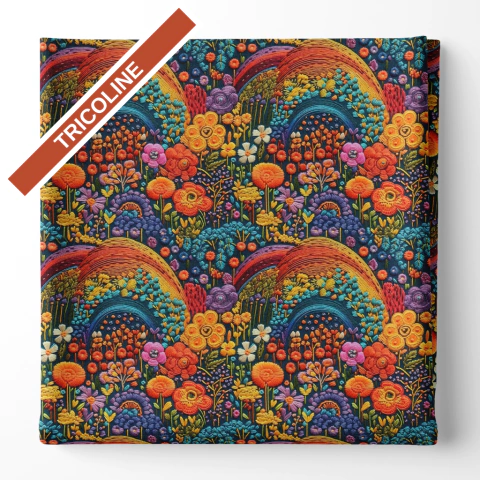 Tecido Digital 3D Paradiso - comprar online