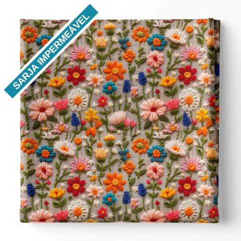 Sarja Impermeável 3D Cottage - comprar online