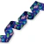 Alça Acetinada Estampada 3cm Paisley