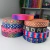 Alça Acetinada Estampada 3cm Pétala pink na internet
