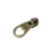 Cursor Coração Vazado Ouro Velho