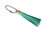 Tassel couro ouro velho - loja online