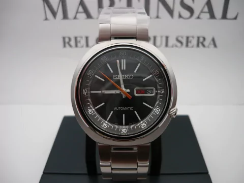 Seiko Recraft Automatico Dial Negro Srpc11 Fotos Reales