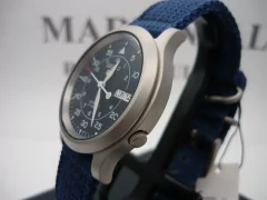 Seiko Militar Automatico Azul Nylon Snk807 Fotos Reales - Martinsal