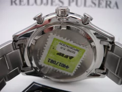 Seiko Neo Clasico Cronografo Azul Wr100 Spc081 Fotos Reales - comprar online