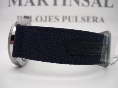 Imagen de Seiko Militar Automatico Nylon Azul Snzg11 Fotos Reales