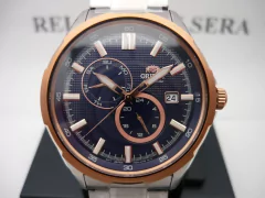 Orient Sport Automatico Azul Acero Ra-ak0601l Fotos Reales - comprar online