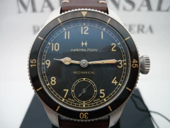 Hamilton Khaki Aviation Pilot Pionner H76719530 Fotos Reales - comprar online