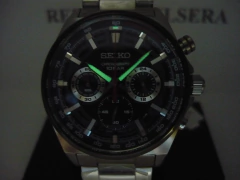 Seiko Cronografo Taquimetro 10 Bar Ssb407 Fotos Reales en internet