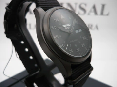Seiko 5 Sport Field Militar Stealth Black Srpj11 Fotos Reales - Martinsal