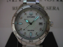Citizen Lady Crystal Eco Drive Fe6170-88d Fotos Reales en internet