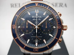 Bulova Marine Star Cronografo 98B301 Fotos Reales - comprar online