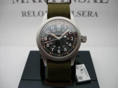 Hamilton Khaki Field Mecánico 38mm H69439931 Fotos Reales
